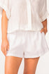 PQ Swim Water Lily Amira Linen Short